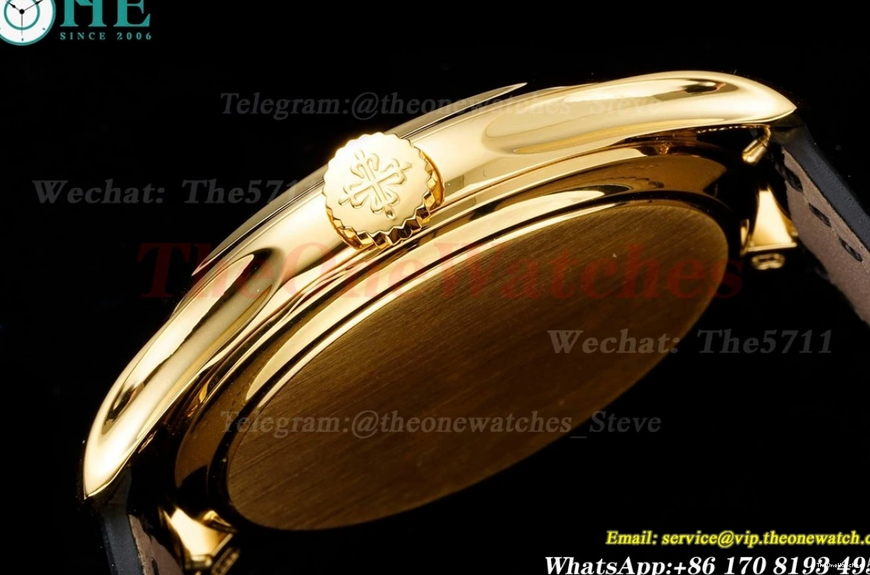 Calatrava V2 324 LE Ref.5227 Lvory Series White 3KF YG 0323